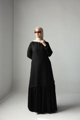 Soft sleek abaya