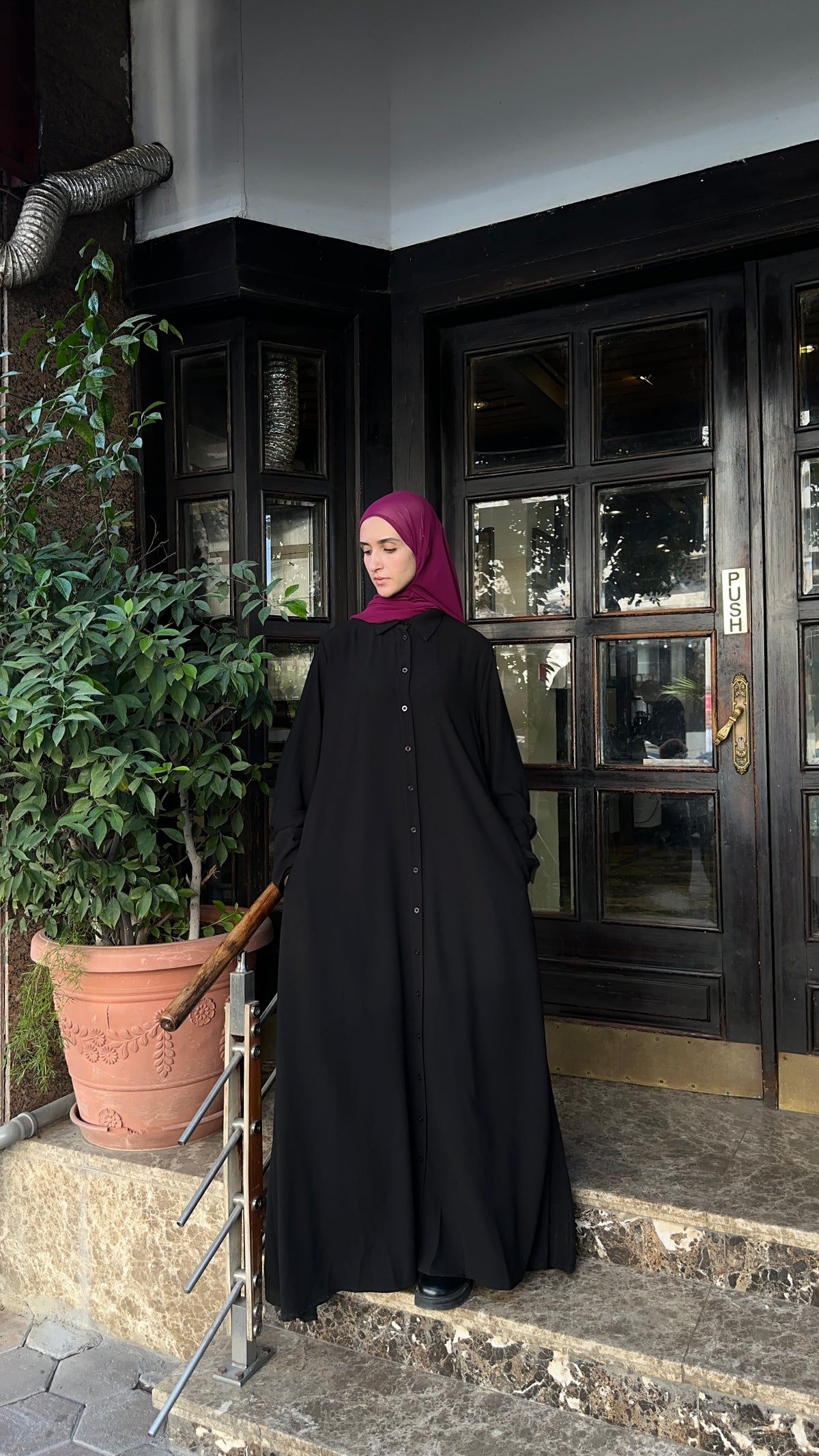 Buttons abaya