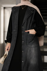 Denim muse vest