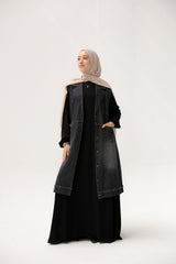 Denim muse vest