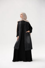 Denim muse vest
