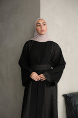 Jacquard abaya