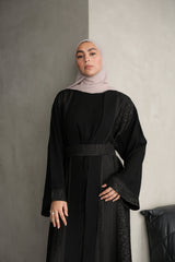 Jacquard abaya