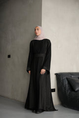 Jacquard abaya