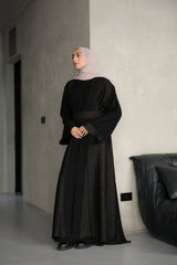 Jacquard abaya