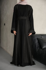 Jacquard abaya