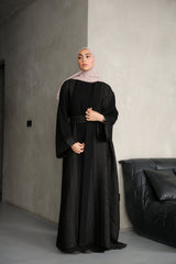 Jacquard abaya