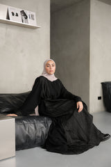 Jacquard abaya