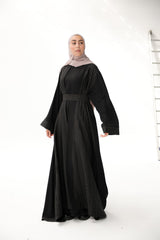 Jacquard abaya