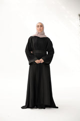 Jacquard abaya