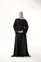 Jacquard abaya