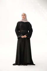 Jacquard abaya