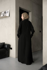 Shell Buttons Abaya