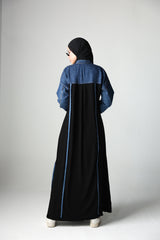 Decrepe abaya