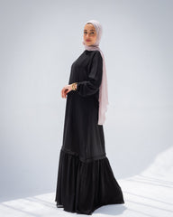 Soft sleek abaya