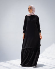 Soft sleek abaya