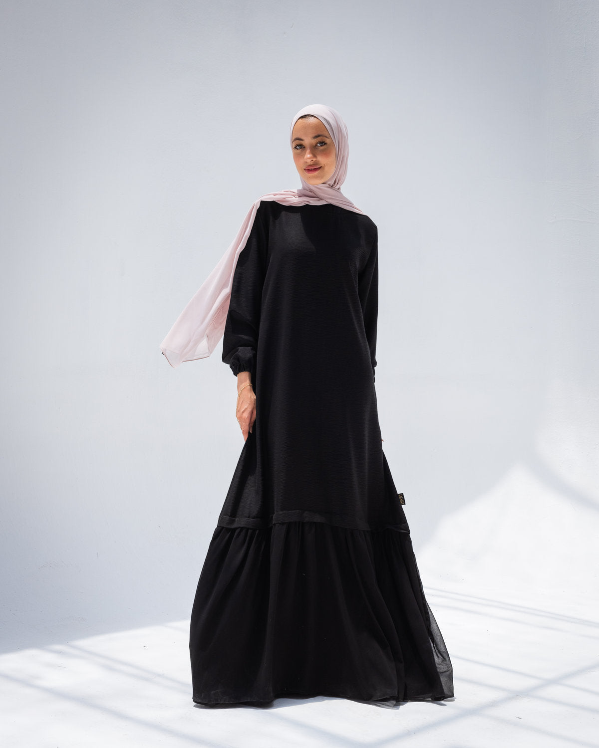 Soft sleek abaya