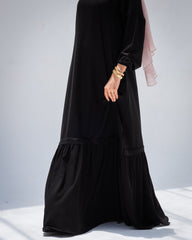 Soft sleek abaya