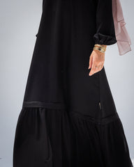 Soft sleek abaya
