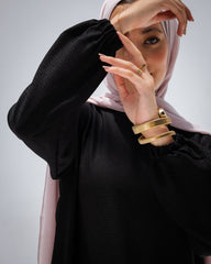 Soft sleek abaya