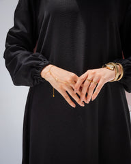 Soft sleek abaya