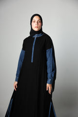 Decrepe abaya