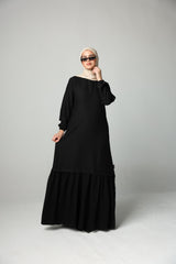 Soft sleek abaya