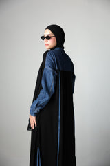 Decrepe abaya