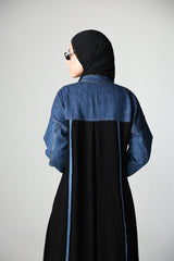 Decrepe abaya