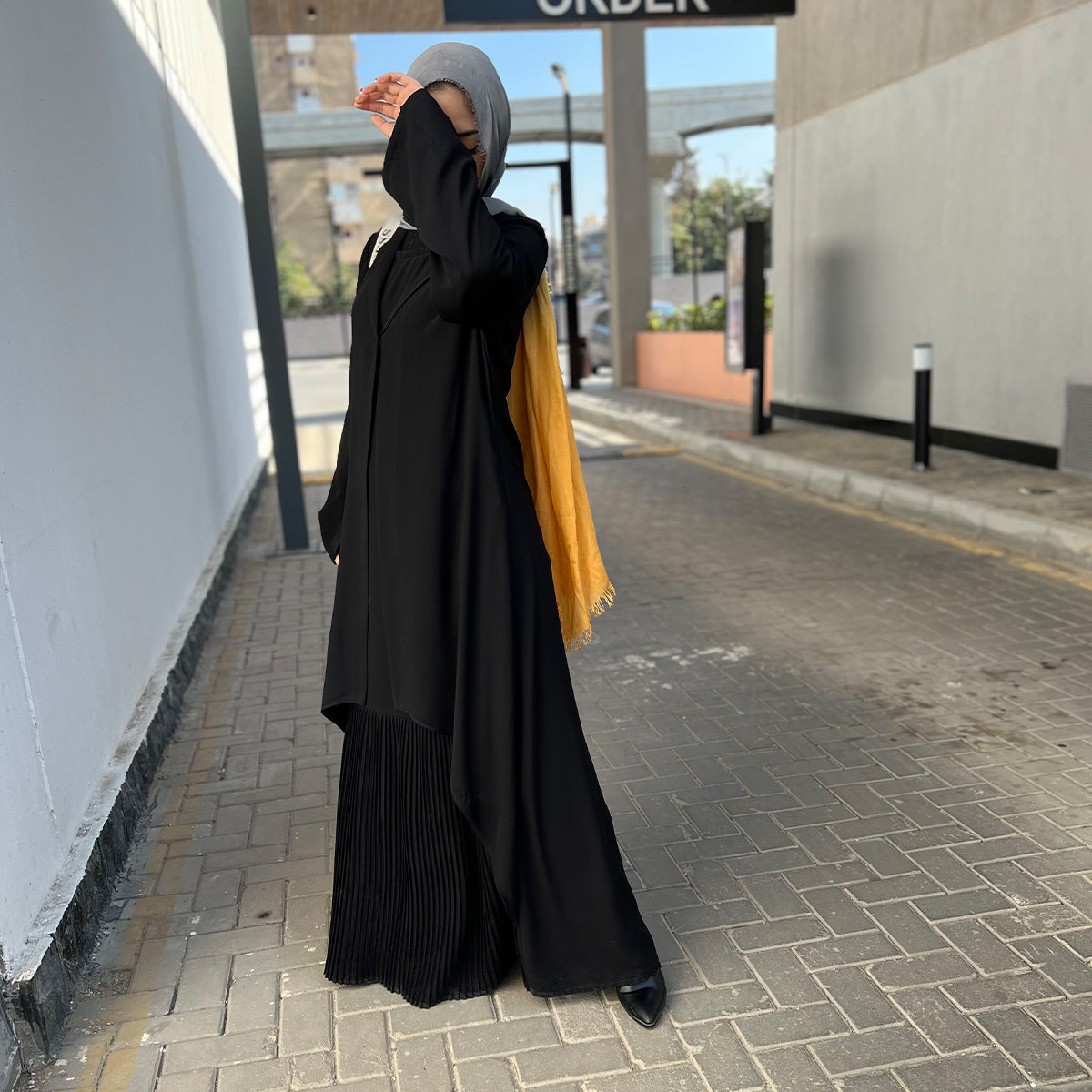 Formal Pleated Abaya