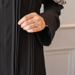 Stripped Abaya