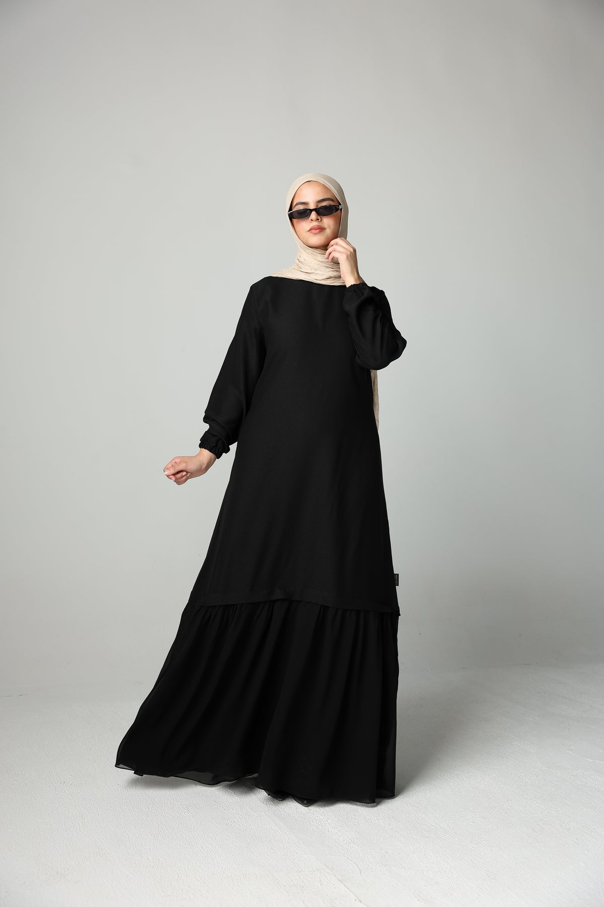 Soft sleek abaya
