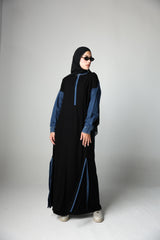 Decrepe abaya
