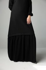 Soft sleek abaya