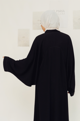 Black Lace abaya