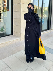 snap buttons abaya