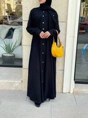 snap buttons abaya