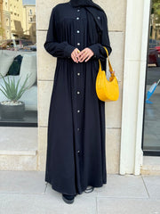 snap buttons abaya