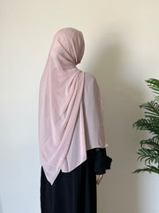 Hijab-Dark nude