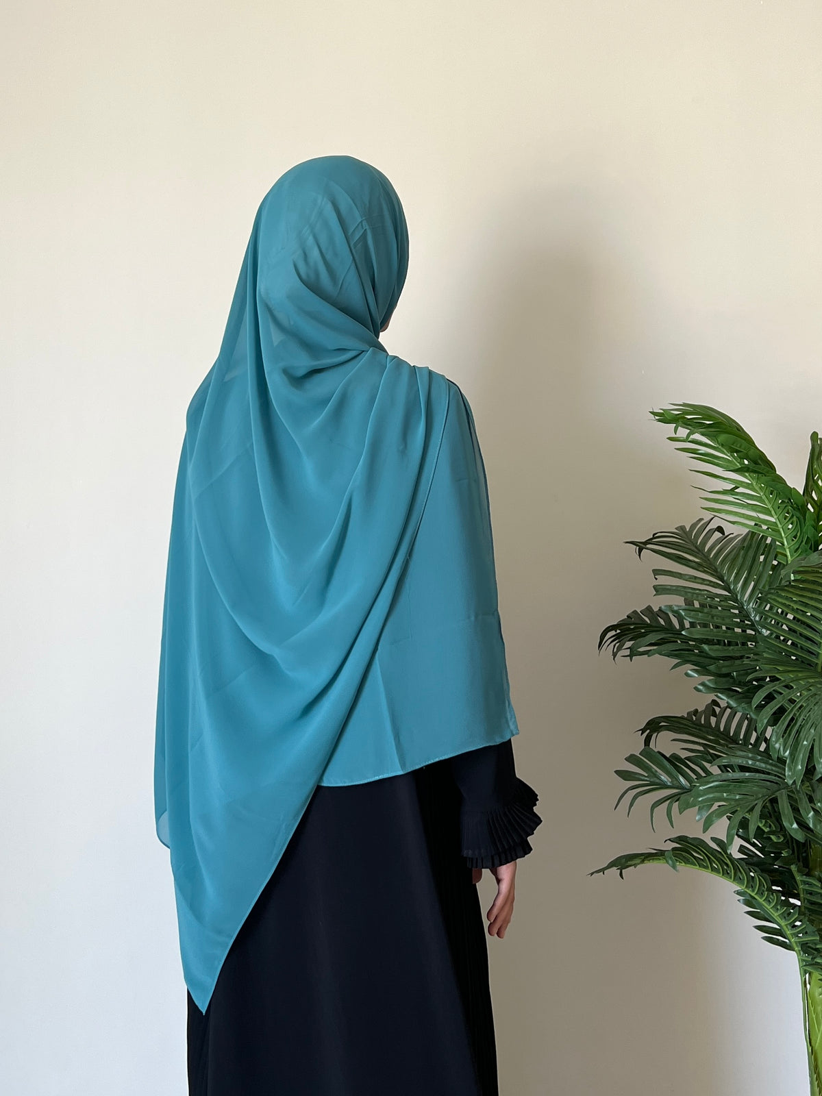 Hijab-Aqua blue