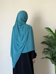 Hijab-Aqua blue