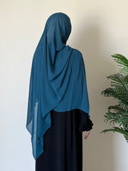 Hijab-Deep teal