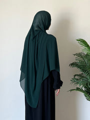 Hijab-Emerald green