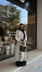 Stripped linen shirt