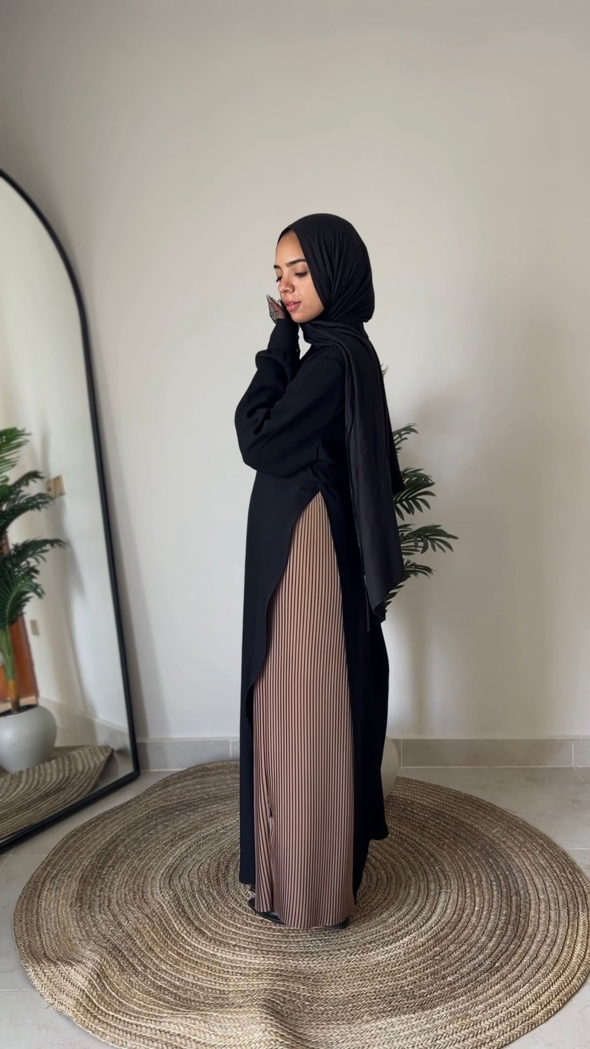 Pleated skirt