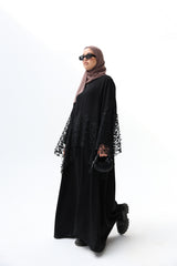 Noire Dantelle  Abaya