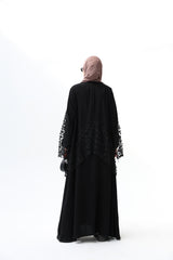 Noire Dantelle  Abaya