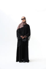Noire Dantelle  Abaya