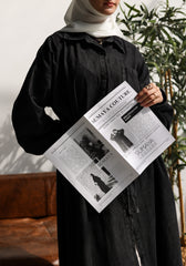 Twin slits shirt dress